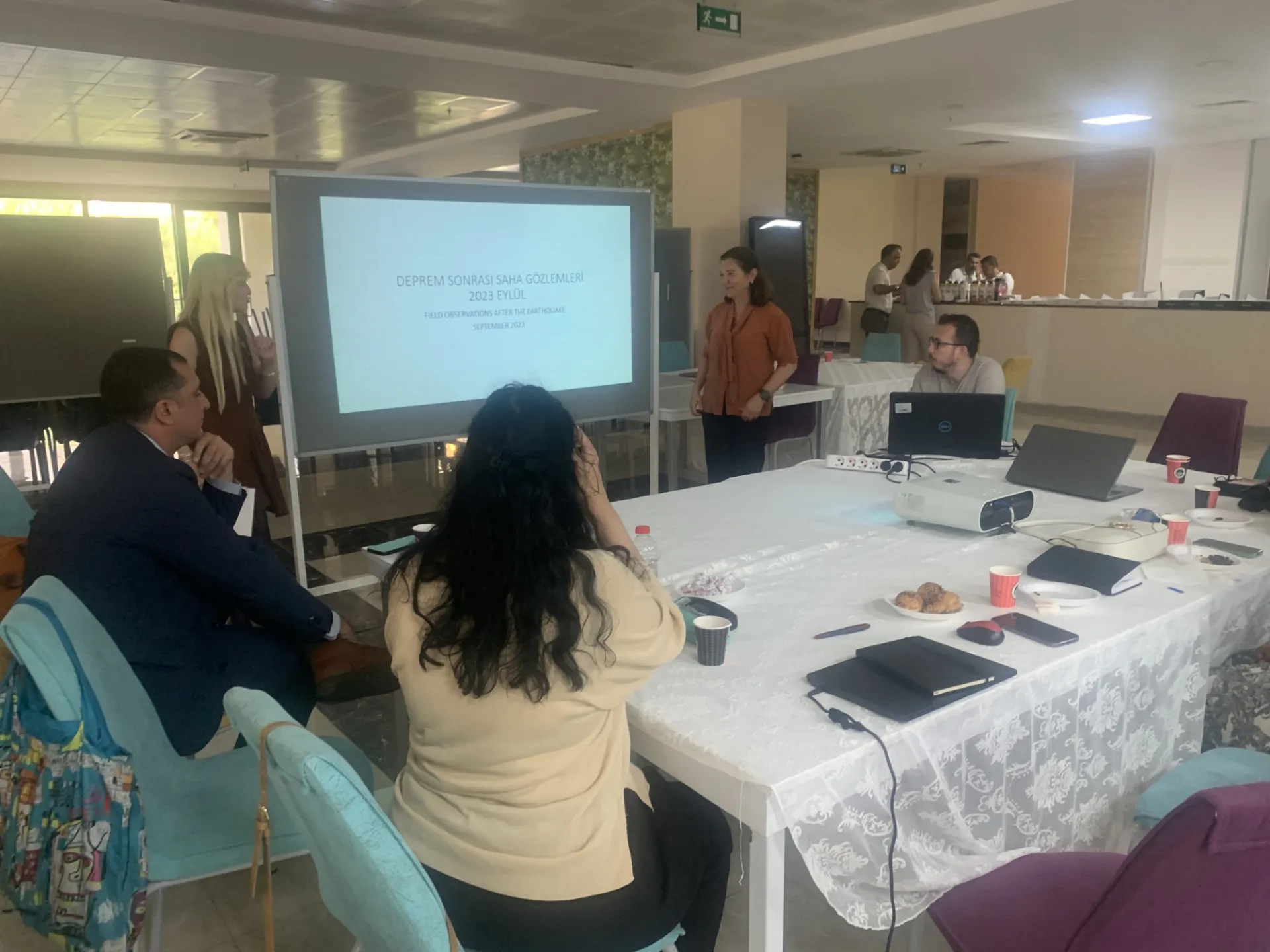 Workshop at Mustafa Kemal University on local learning and projects for recovery