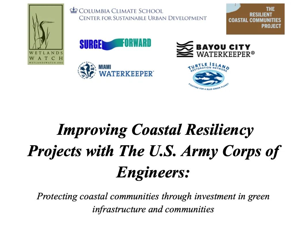 Improving Coastal Resiliency 