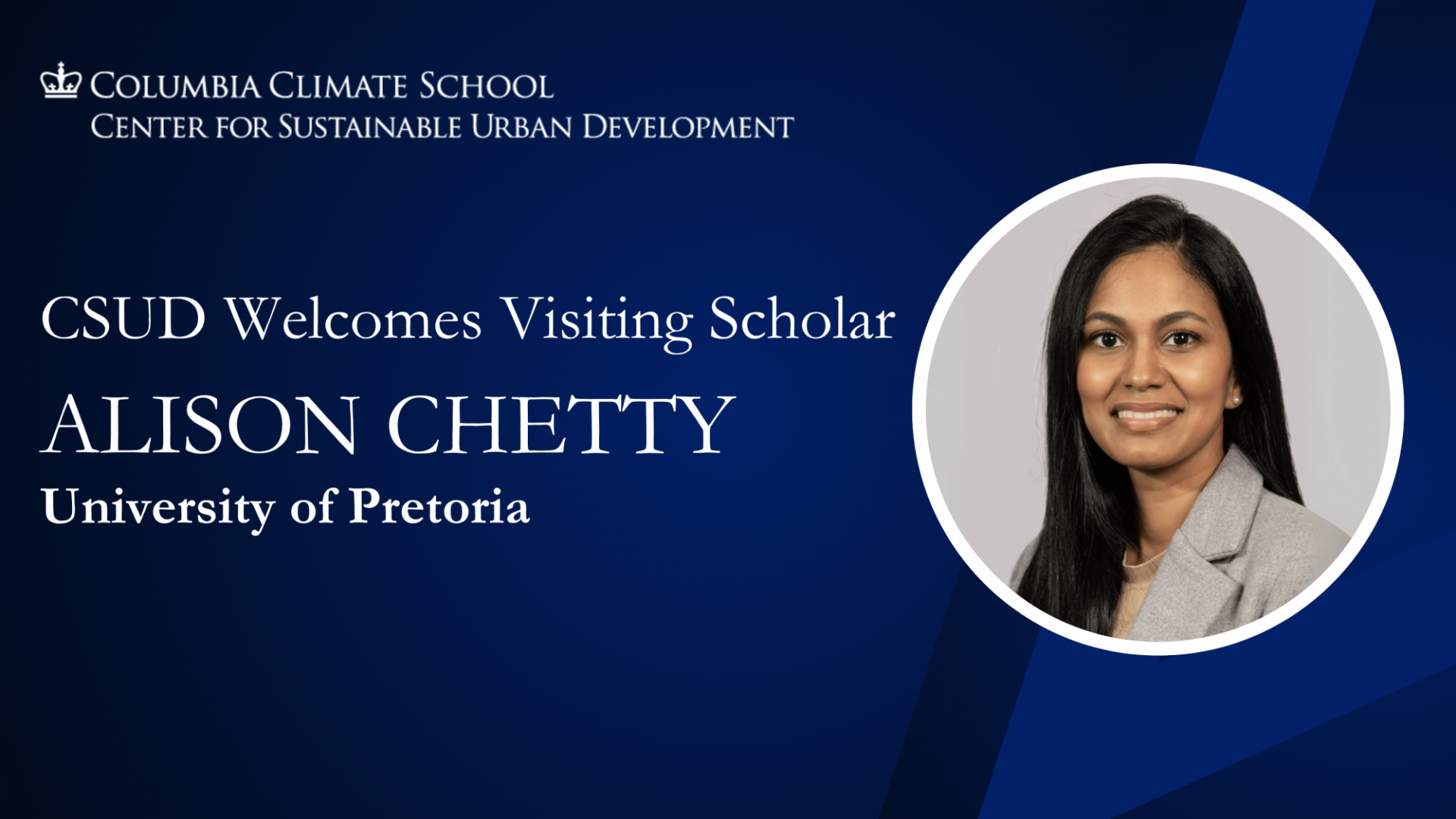 CSUD Welcomes Visiting Scholar: Alison Chetty