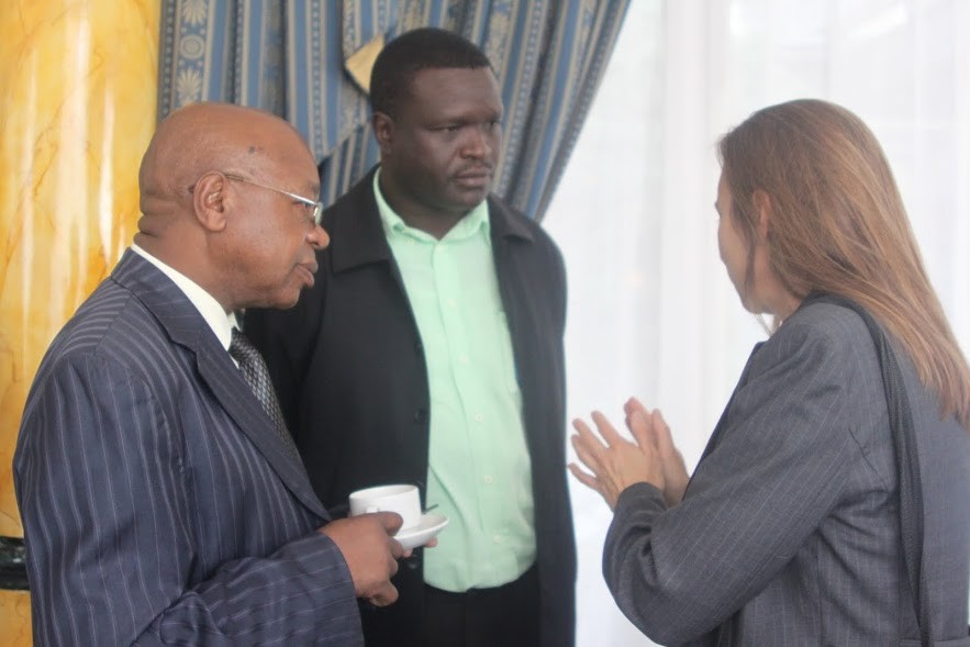 People talking at VREF conference