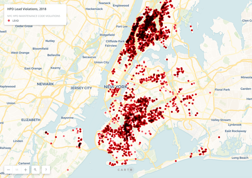 The American Lead Map Collaboratory