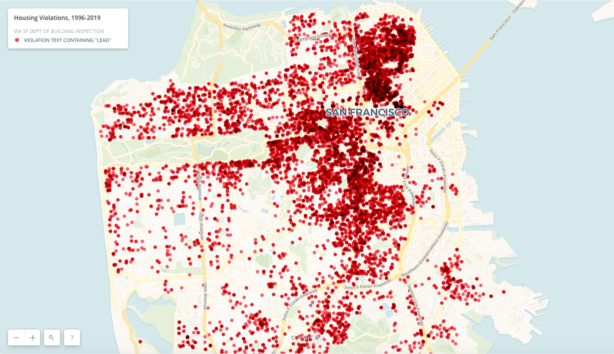 lead map