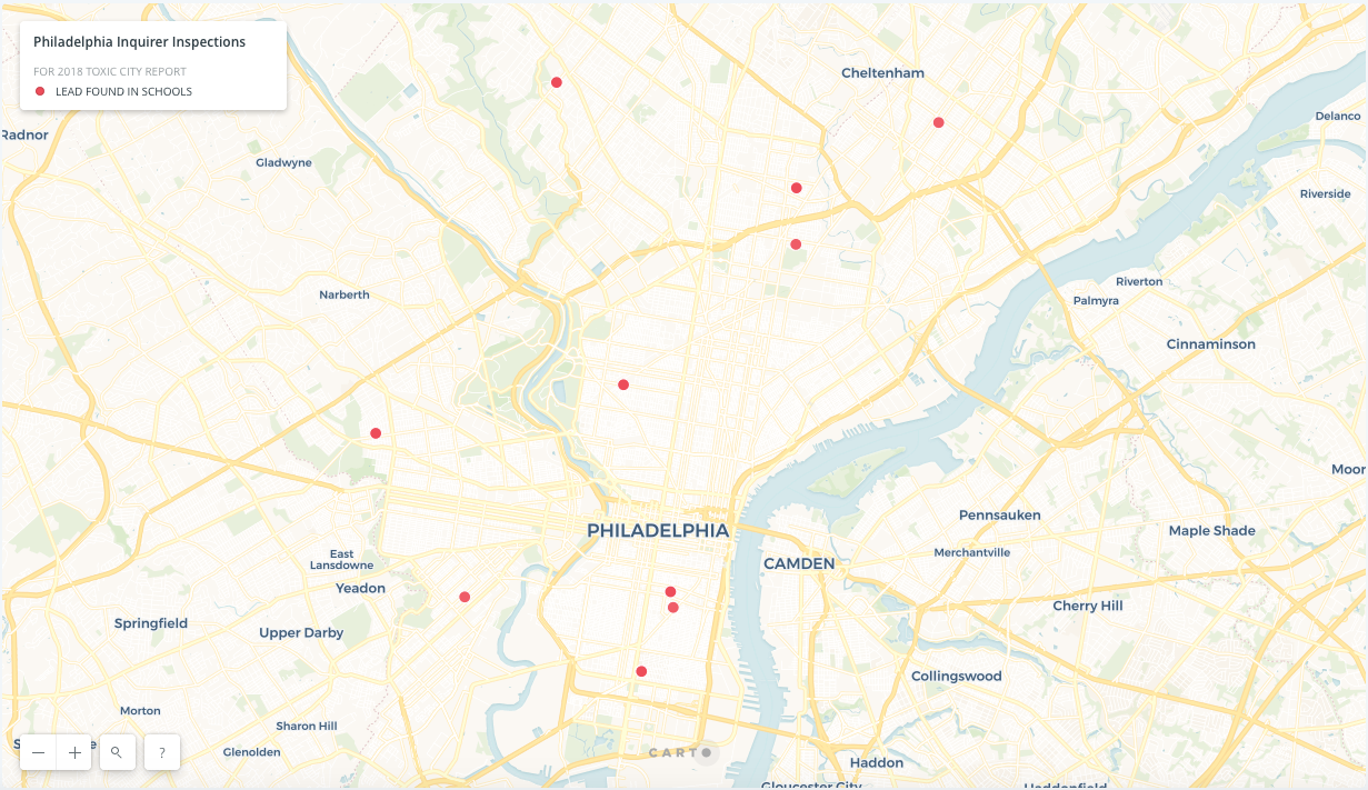 The American Lead Map Collaboratory